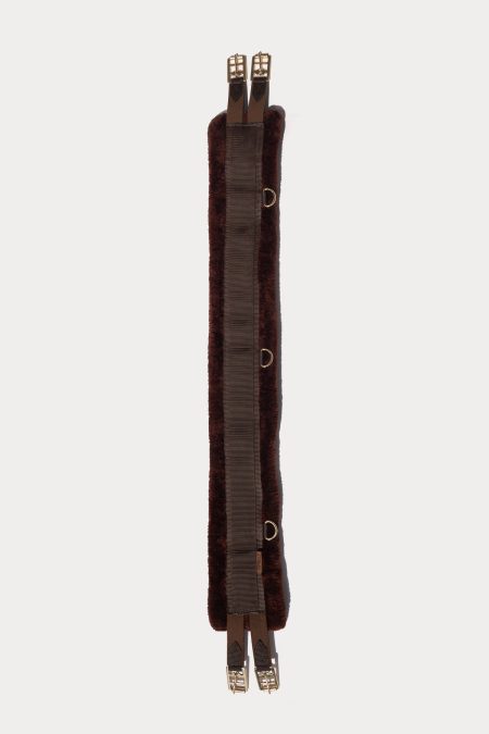 Amiko Allround Girth, Brown with Brown Fur