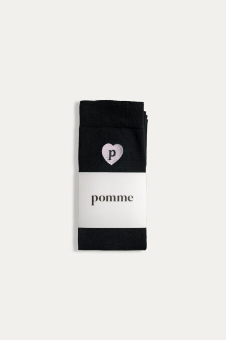 Pomme Socks Black